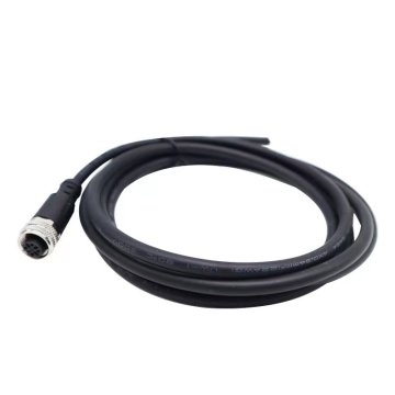 Aviation M12 Connector 5-Core Waterproof Cable, 2 Meter