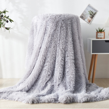 Custom size Polyester plush solid nap blanket