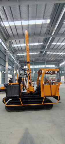 Crawler Desert Photovoltaic Drilling Pile Driver