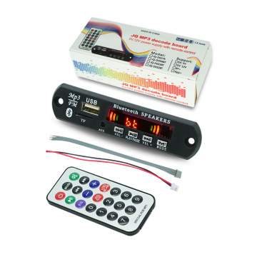 12V 5V Bluetooth 5.0 Subwoofer Speaker Power Amplifier with MP3 Decoder and Car FM Radio Module