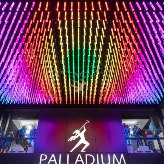 INSHINE Colorful Bright Crystal Pendant Light