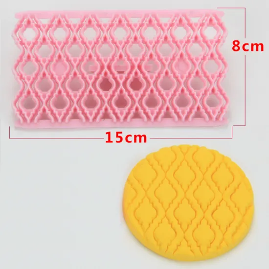 New hot sell jewel fondant embosser cake stamp mold pastry tool baking tool