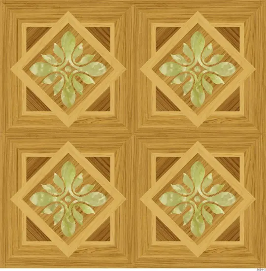 eco-friendly wood plastic composite parquet vinyl planks