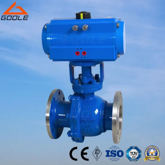 Pneumatic Actuated Flanged Floating Cutting-off Ball Valve (GZSHO)