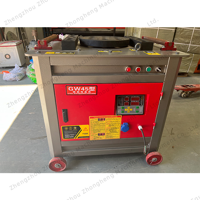 GW60 Automatic Steel Rod Bending Machine - Super Quality Diesel 50mm Corrugated Steel Bar Bender
