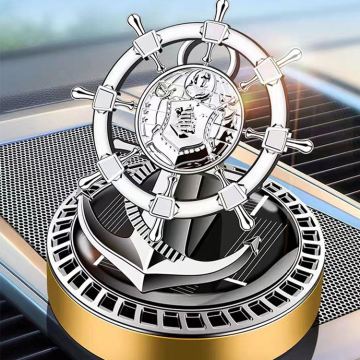 Factory Wholesale Solar-Powered Sailing Rudder Ornaments & Car Console Accessories