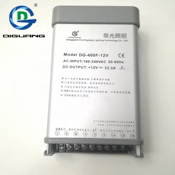 Waterproof Constant Current DC 12V/24V 400W 33A Power Supply LED Light Driver