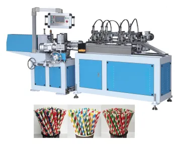 Eco-friendly Biodegradable Paper Straw Manufacturing Machine