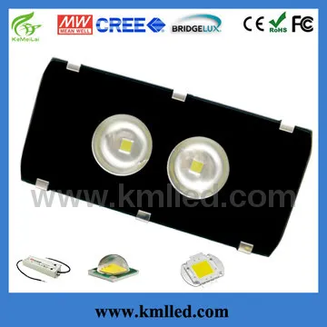 High Luminous 110-120lm/w 100W 120W Tunnel Light LED