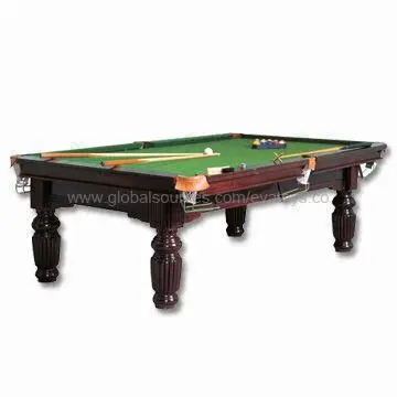 USA Design Game Table, Made of MDF, Completed with Balls, Billiard Cue and Accessories