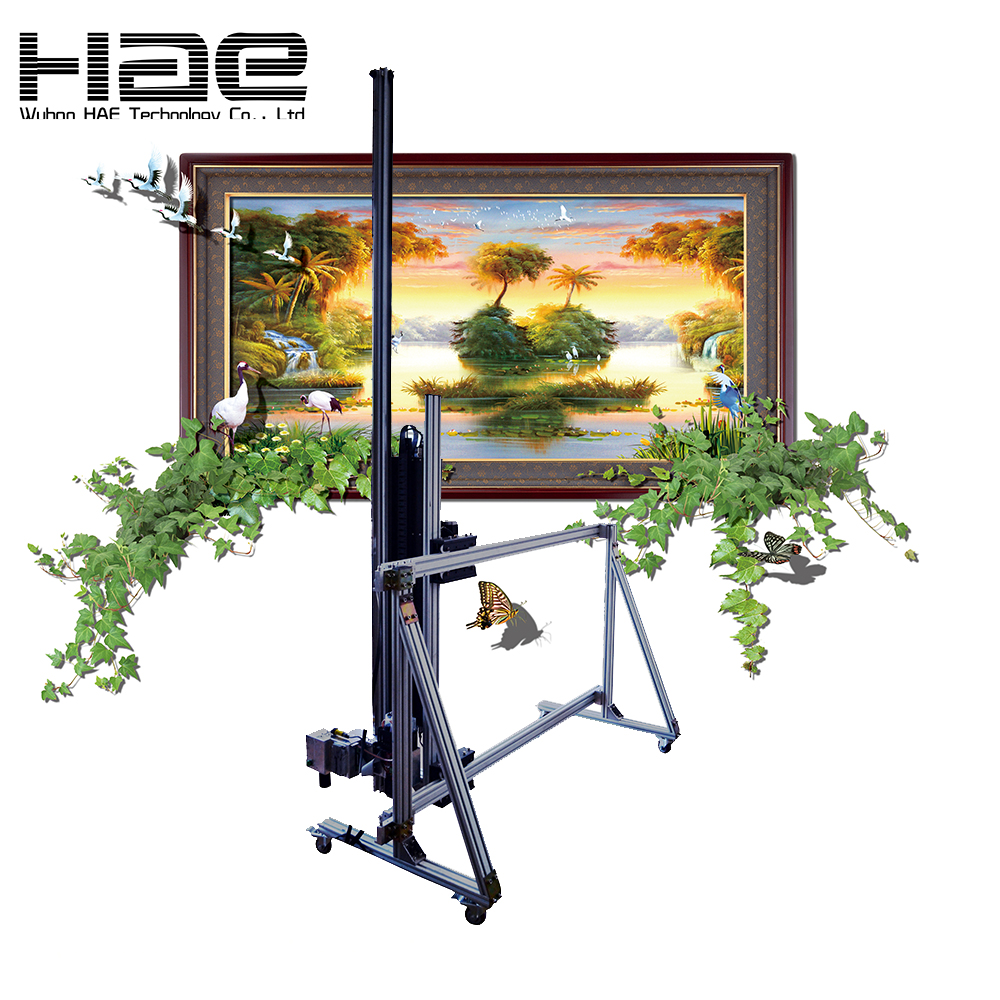 Vertical photography indoor and outdoor Wall mural printer