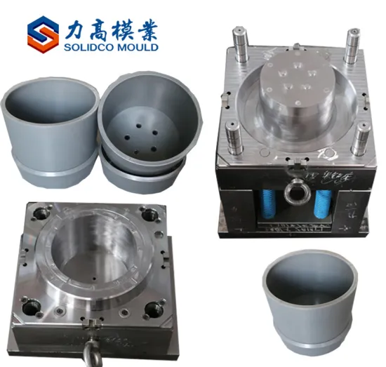 Plastic high-quality round Garden Flower Pot Mould Maker
