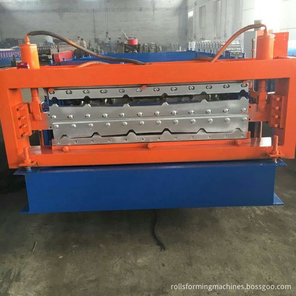 steel metal wall roll forming machine