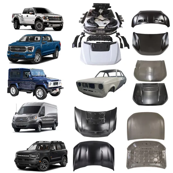 Replacement Body Panels for Ford Models: Hood, Doors, Fenders