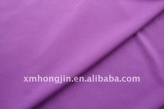 Polyester elastane milk silk fabric
