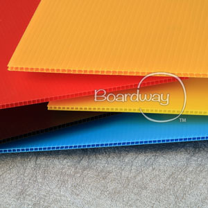 Discount Polypropylene Plastic Corrugated Sheet for laser printing