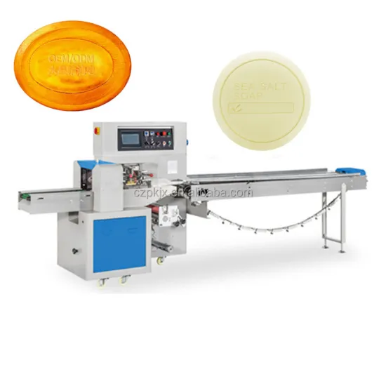 Horizontal Commercial Semi-Automatic Round Soap Packaging Machine