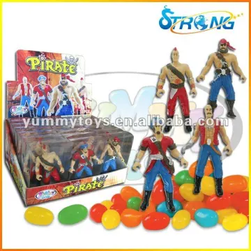 Small Pirate Character Candy Toy in PVC box