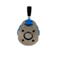 Hydraulische 6 Way Diverter Valve Chuma cha Chuma, DF 6 Vie 1/2 "Acciaio