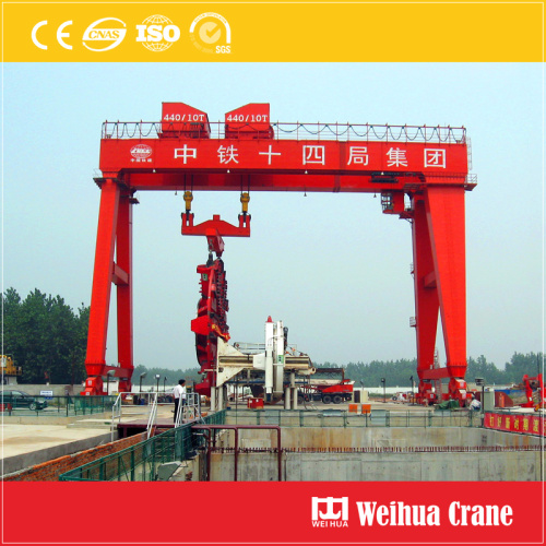 Gantry Crane สำหรับการก่อสร้างอุโมงค์