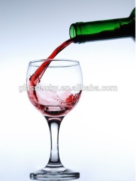Glasslucky hotsale high quality wine glass cup wholesale glass bottles