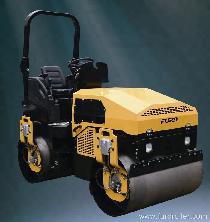 FYL-1200 Full hydraulic vibratory double drum soil/asphalt Road Roller