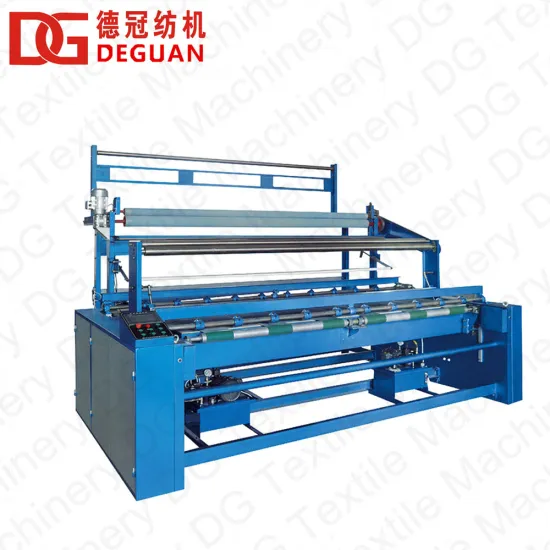 Deguan Automatic CNC Code Cloth Plating Machine for Open Width Fabric Folding