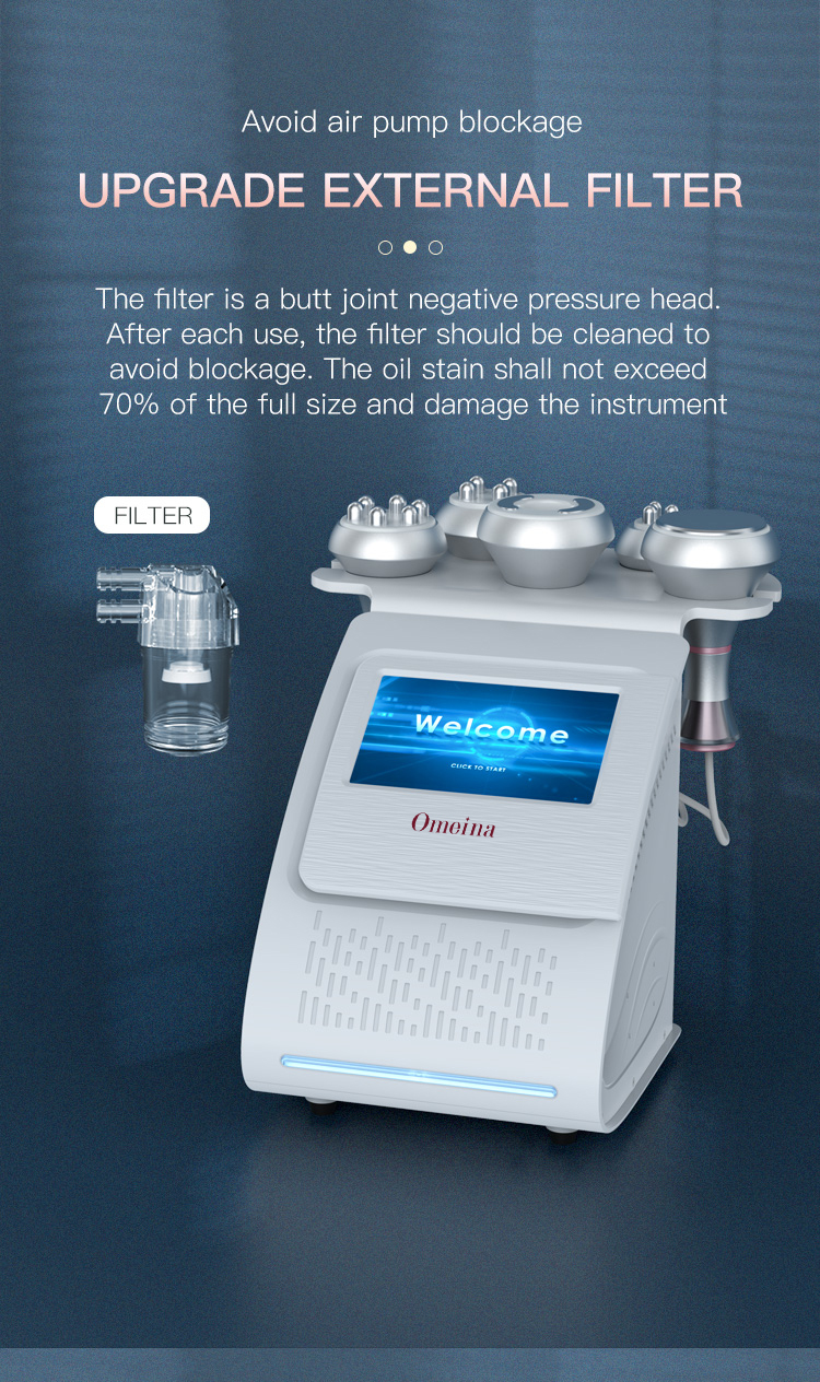 Omeina cavitation and radio frequency