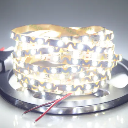Foxanon Advertising lighting SMD 5050 2835 Folding Light Strip DC12V 60LEDs/m 5M 300leds White Lights DIY Billboard
