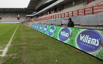 Sport Football Stadium Led Wall Advertising Billboards