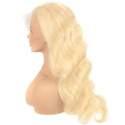 Msbeauty Wigs for Black Women Cuticle Aligned 4*4 Lace Closure Wigs Blonde 613 Lace Closure Front Human Hair Wigs