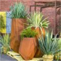 Pottes de jardin Corten Steel Pots