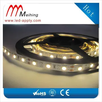 60led/m smd5050 led strips 12v/24V input epistar 3chips leds