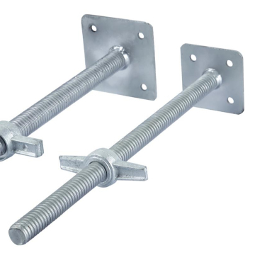 Electro Galvanized Steel Screw Base Jack Shuttering Jacks for Scaffolding: Your Reliable Construction Solution