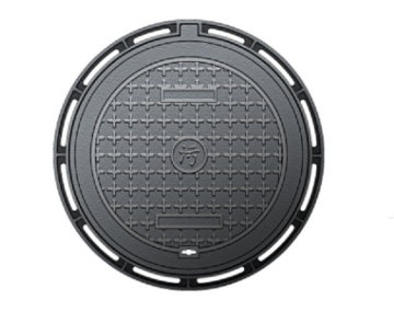 Ductile manhole cover Opening 600 C250 with hinge