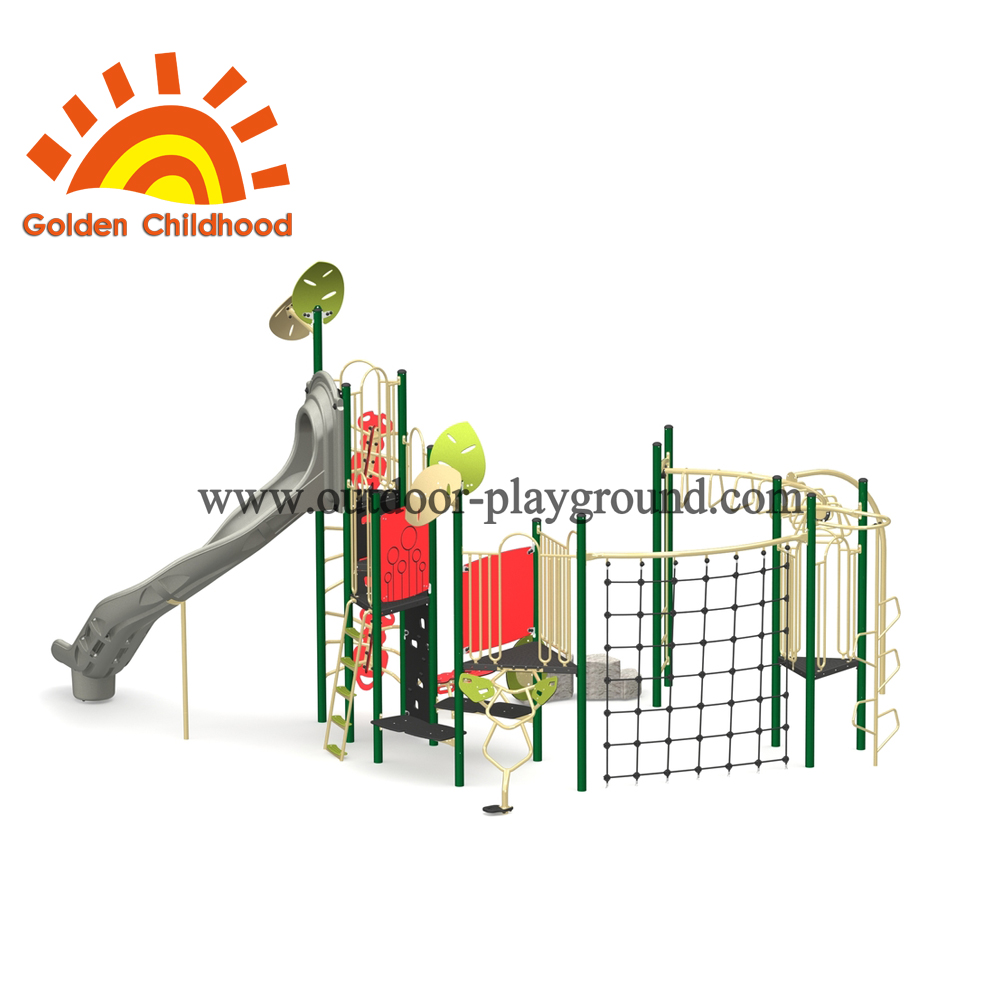 Natural Amusement Outdoor Playground Equipment For Children