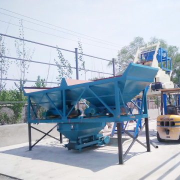 Factory Wholesale High Yield Electric Mobile Concrete Batching Plant PL800 with 48M3/H Capacity