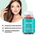 Strawberry Flavor Multivitamin Hair Growth Biotin Gummies