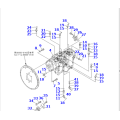 OEM Komatsu D39EX hydraulic pump 720-2M-00040