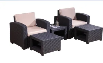 New Design Outdoor Waterproof Patio Plastic Sofa