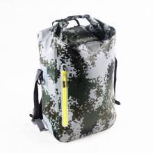 Expedição camuflada de mochila à prova d&#39;água acampando bolsa seca