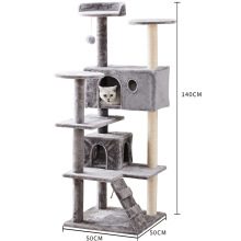 Multi-layer Customized Large Size Wooden Cat Tree