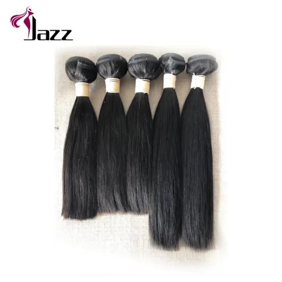 Cheap Factory Direct 10A Grade Super Double Drawn Weft Virgin Straight Natural Color Unprocessed Human Hair Bundles Extensions