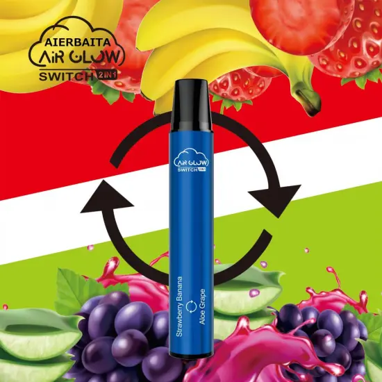 Air Glow Switch disposable electronic cigarette