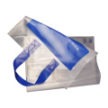 PE shopping bag with soft loop handle