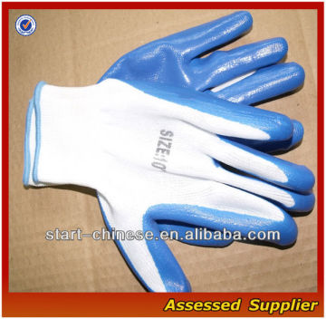 QHNC32 Newly Heavy-Duty Fully Coated Nitrile Gloves/coated nitrile gloves/nitrile coated gloves/nitrile coated working gloves