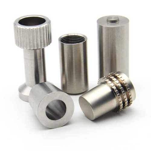 Custom automotive CNC shock absorber piston rod fitting