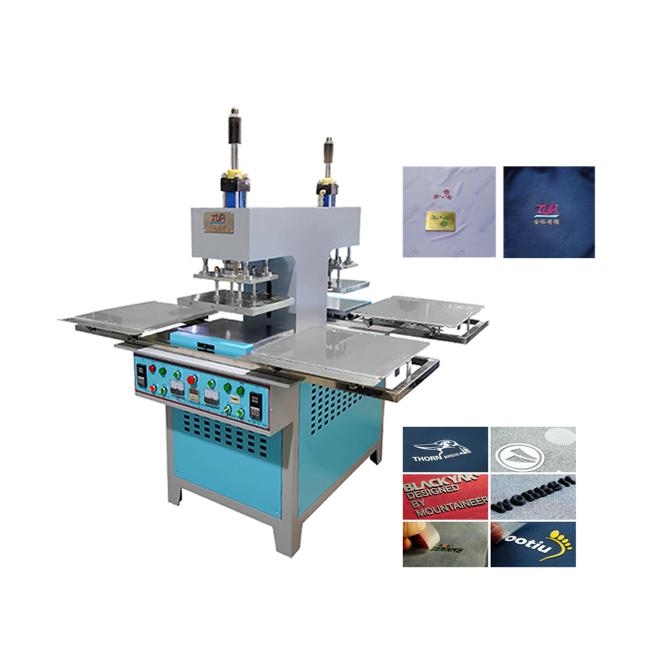 silicone label embossing machine