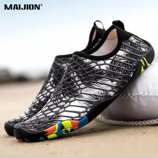 Quick-dry Trekking For Men Women Aqua Shoes Rubber Water Shoes Wearproof Beach Nonslip Sneakers Breathable Soft Outdoor Climbing
