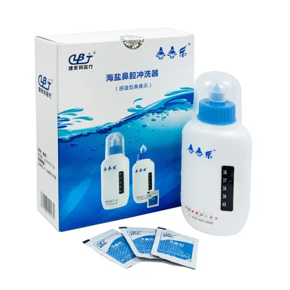 Sinus irrigator with mineral sea salt